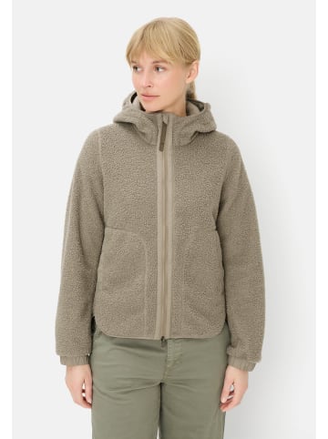 Camel Active Polar-Fleecejacke mit fester Kapuze in Salbei