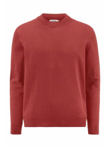 Hessnatur Strickpullover in terrakotta