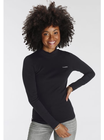 Kangaroos Longsleeve in schwarz