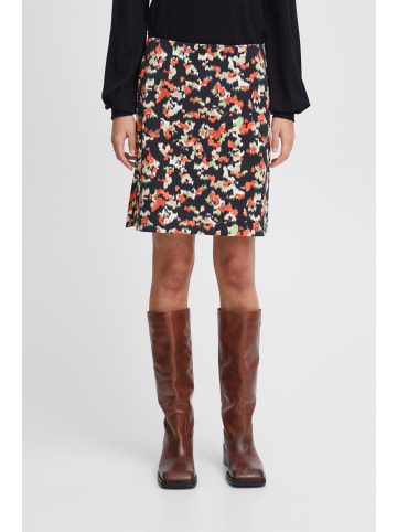 ICHI Rock IHKATE Regular fit in Total Eclipse Multi aop