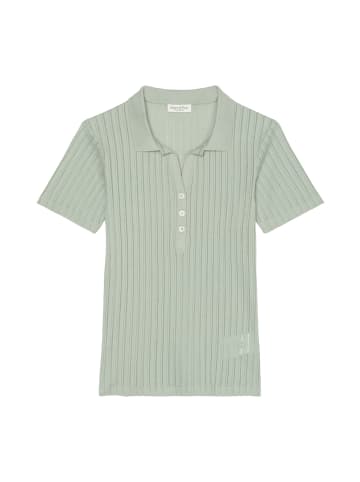 Marc O'Polo Pointelle-Poloshirt regular in faded mint