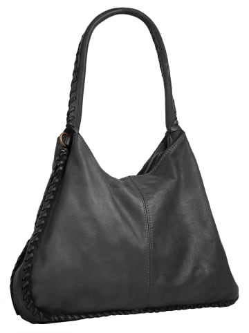 Samantha Look Shopper echt Leder in grau