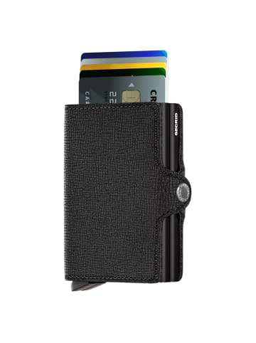 Secrid Crisple Twinwallet - Geldbörse RFID 7 cm in schwarz