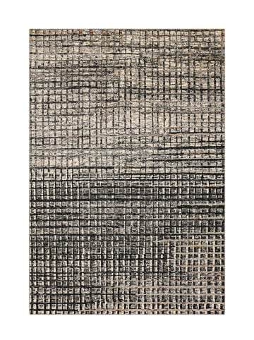 Arte Espina Kurzflor Teppich Topaz 540 in grau - schwarz - rechteckig