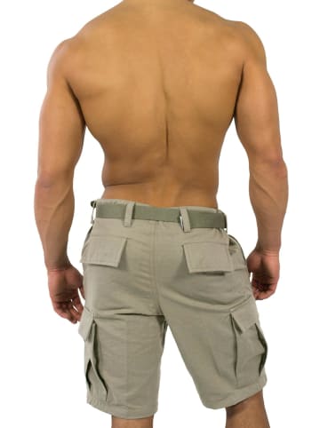 Normani Outdoor Sports Herren BDU Shorts Dasht in Khaki
