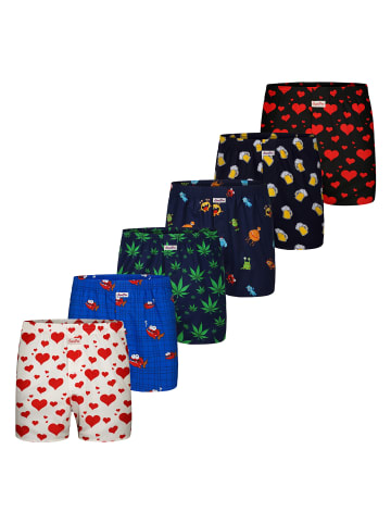 Sugar Pine Boxer Motiv Print Mix in Print Mix