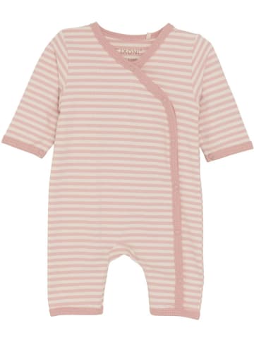 Fixoni Outdoor Overall "Jumpsuit Y/D Stripe" in Pink