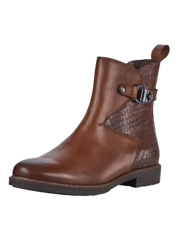 Marco Tozzi Stiefelette in COGNAC COMB