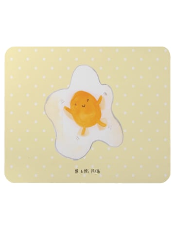 Mr. & Mrs. Panda Mouse Pad Spiegelei Ei ohne Spruch in Gelb Pastell