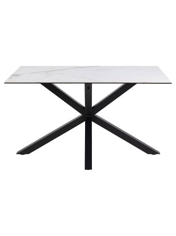 ebuy24 Esstisch Heaven Weiß 135 x 80 cm