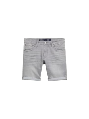TOM TAILOR Denim Short in used mid stone grey denim