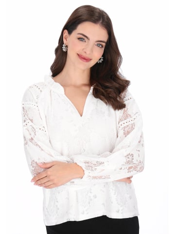 usha BLACK LABEL Women Blouse in white