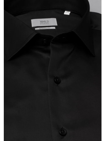 Eterna Hemd in schwarz