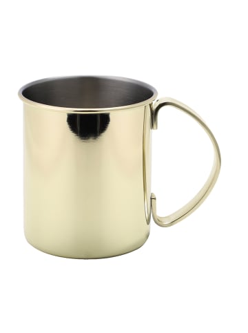 Echtwerk 4 tlg. Set Kupferbecher-Set 1 l in Gold