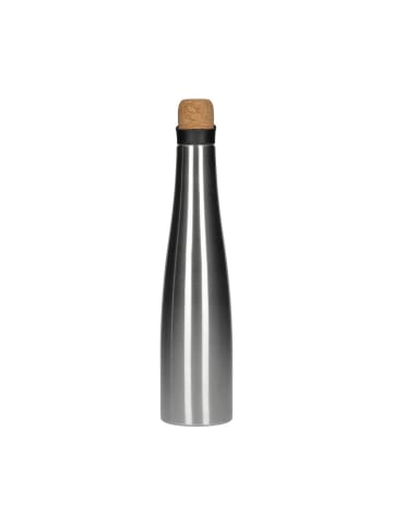 elasto Edelstahl Karaffe "Velda" in 750 ml - silber