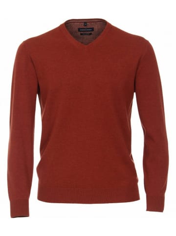 CASAMODA V-Pullover für Herren in orange