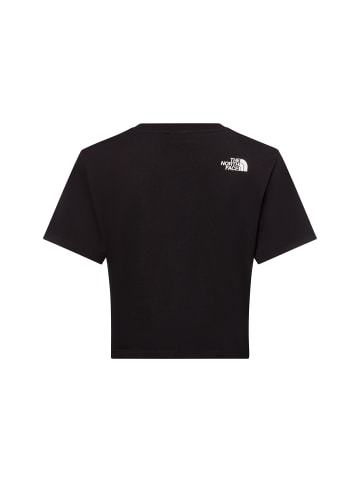 The North Face T-Shirt Simple Dome Cropped in schwarz weiß - 0005