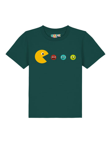 wat? Apparel T-Shirt Pacmännchen in Dunkelgrün