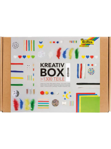 Folia Bastelkoffer Kreativ Box Material Mix - ab 5 Jahre