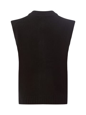 Marie Lund Weste in schwarz - 0003