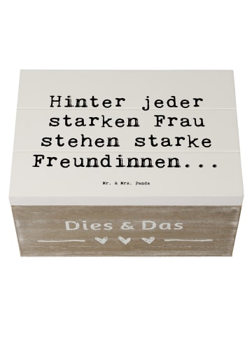Mr. & Mrs. Panda Geschenkbox Spruch Hoffnung Freundinnen mit Spruch in Weiß