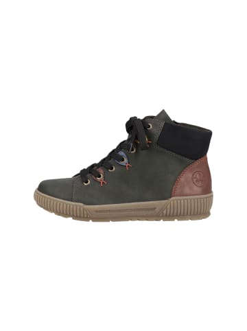 rieker Montenegro High-Top-Sneaker mit Schnürung Grün