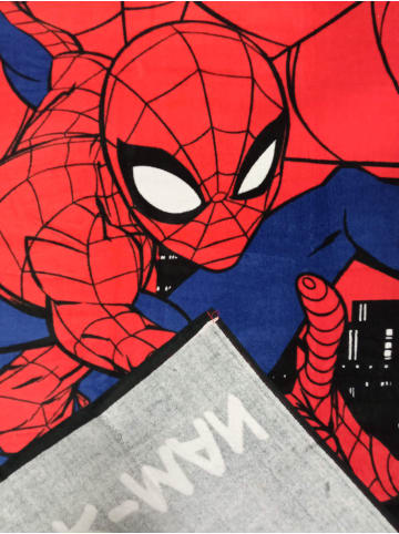 Spiderman Marvel Spiderman Strandtuch Badetuch Handtuch 140 x 70 cm in rot/schwarz
