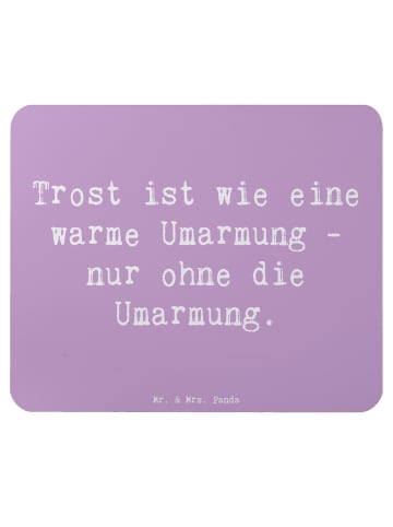 Mr. & Mrs. Panda Maus Pad Spruch Trost Umarmung mit Spruch in Lavendeltraum