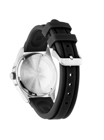 Swiss Alpine Military by Grovana Analoguhr für Herren in Schwarz