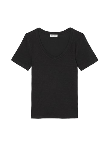 Marc O'Polo V-Neck-T-Shirt regular in Schwarz