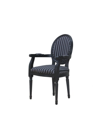 ebuy24 Essgruppe Amaretta (9-teilig) Schwarz 180 x 100 cm