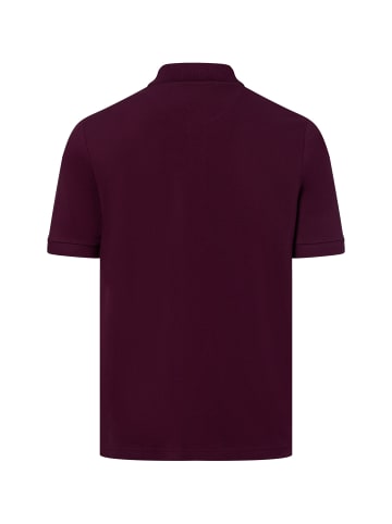 Nils Sundström Poloshirt in aubergine - 0016