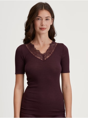 Calida Shirt in black cherry