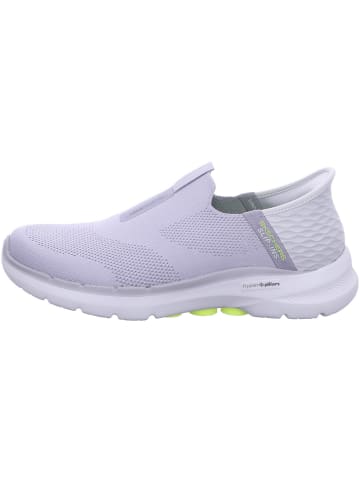 Skechers Herren Halbschuhe GO WALK 6 - EASY ON in Grau