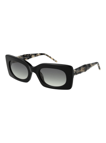 Scotch & Soda Frauen Sonnenbrille Rechtwinklig Schwarz
