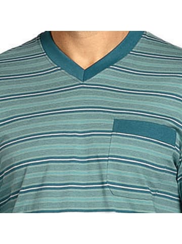 Comte Single-Jersey Schlafanzug in jade
