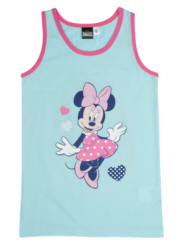 Disney 2er Pack Disney Unterhemd - Minnie und Daisy in blau/grau