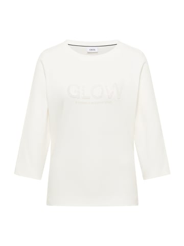 Cecil TOS Glow Beads FP T-Shirt in Vanilla White