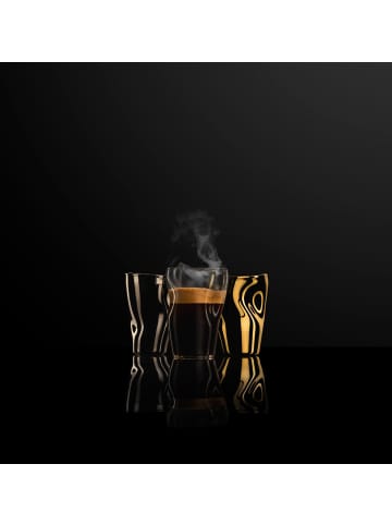Eisch 2er Set Espressogläser Unik 100 ml in platin