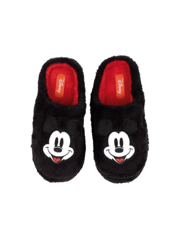 Disney Mickey Mouse Hausschuhe Disney Mickey Mouse in Schwarz