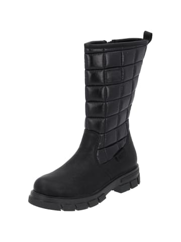 rieker Winterstiefeletten in schwarz/schwarz/schwarz