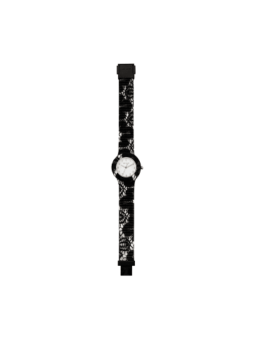 Hip Hop Analoguhr lace weiss