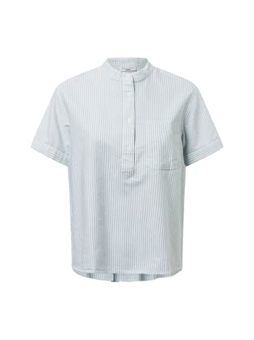 Marc O'Polo DENIM Bluse in hellblau weiß