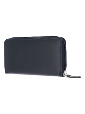 Golden Head Polo Geldbörse RFID Schutz Leder 15.5 cm marineblau