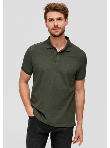 s.Oliver Polo-Shirt kurzarm in Olive