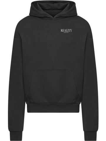 Mister Tee Hoodie "Reality Ultra Heavy Cotton Box Hoody" in Schwarz