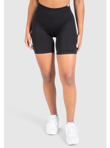 SMILODOX Shorts Amaze Scrunch in Schwarz