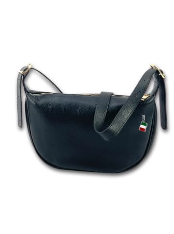 Florence Leder Umhängetasche Florence Tasche schwarz ca. 27cm