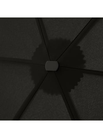 Knirps Schirm für Damen in schwarz