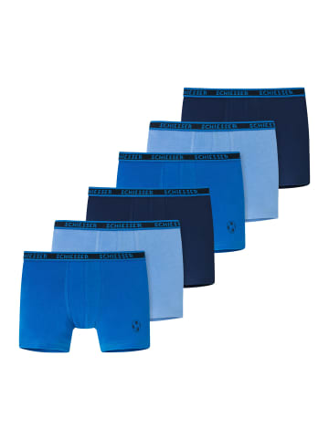 Schiesser Retro Short / Pant Kids Boys 95/5 Organic Cotton in Blau-Mix